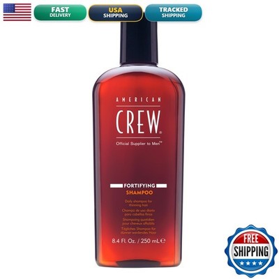 American Crew Men's Fortifying Shampoo for Thinning Hair, 8.45 oz