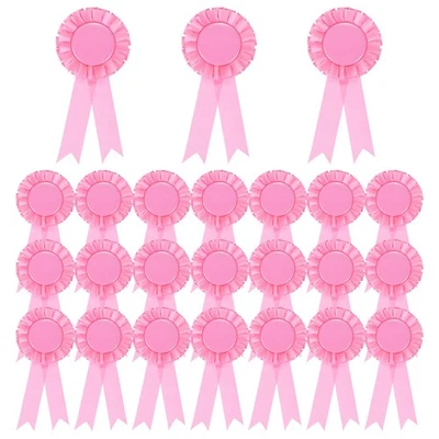 60 Stück Siegerbänder 1. 2. 3. Platz für Preisbänder, Rosa - Bild 1 von 4