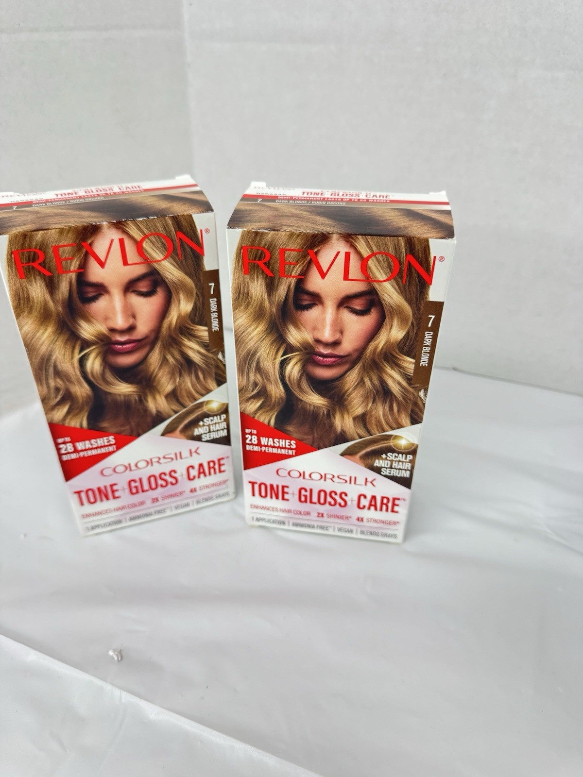 Silk Tone Gloss Care Demi Permanent Hair Color #7 Dark Blond