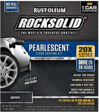 Rust-Oleum 306328 RockSolid Pearlescent 1Car Garage Floor Coating Kit,Smoky Blue