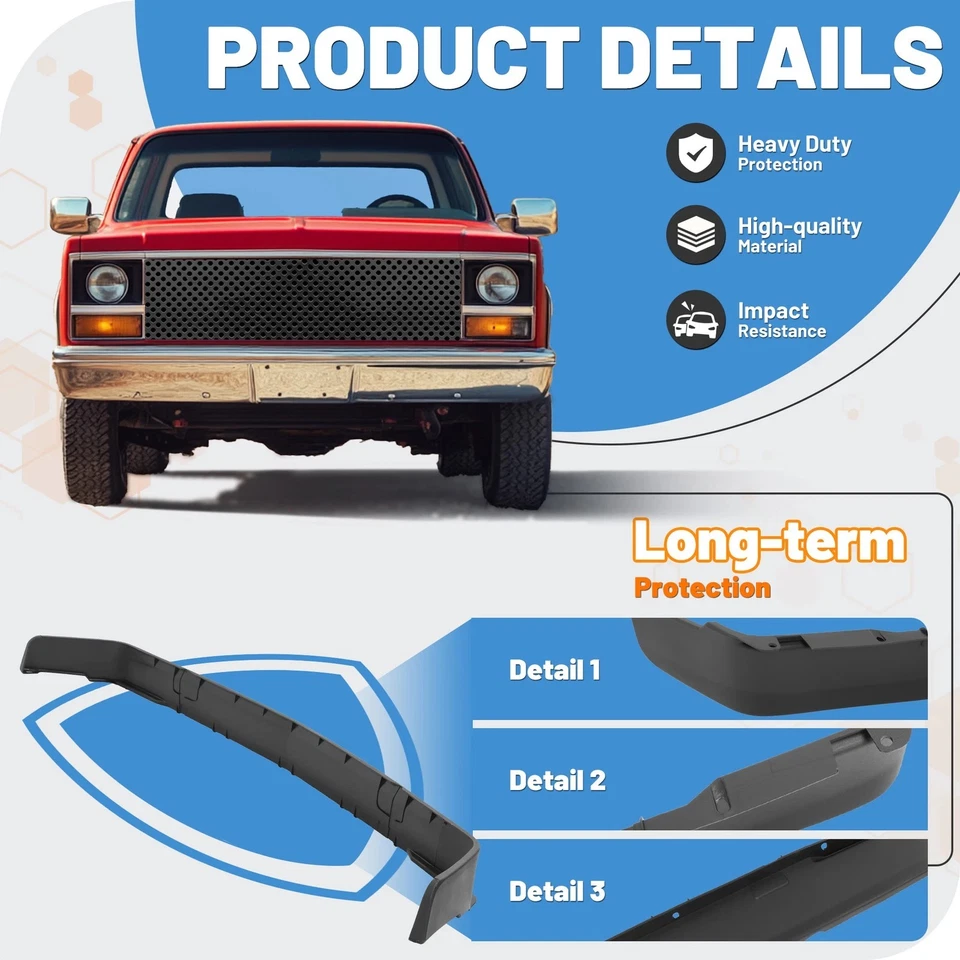 Front Lower Valance Air Deflector Primed For 1982-94 S10 S15 Blazer Sonoma Jimmy — 第 3/4 张图片