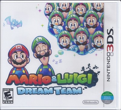 Mario and Luigi Dream Team Nintendo 3DS World Edition