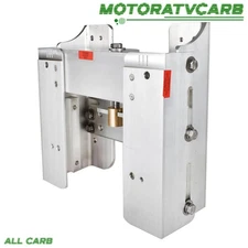 ALL-CARB JPL4500 6'' Setback Adjustable Outboard Boat Plate Aluminum