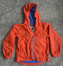 L.L. Bean Boys Orange Raincoat Size 8