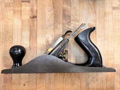 Vintage Stanley Bailey No. 5 1/4 Bench Plane Type 15 Junior Jack Plane U.S.A.