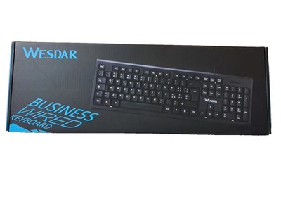 Wesdar MK508 Leise Business Tastatur - Qwerty