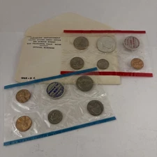 1968 Uncirculated Coin Set U.S Mint, Kennedy 40% Silver, 0.14790 ASW