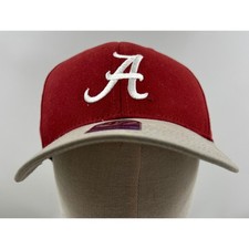 47 Brand Alabama Crimson Tide Hat Kids MVP Adjustable Red Khaki Tan Bama Cap