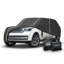 Fluorescent Strip Design Waterproof Car Cover Compatible Custom Fit Range Rover