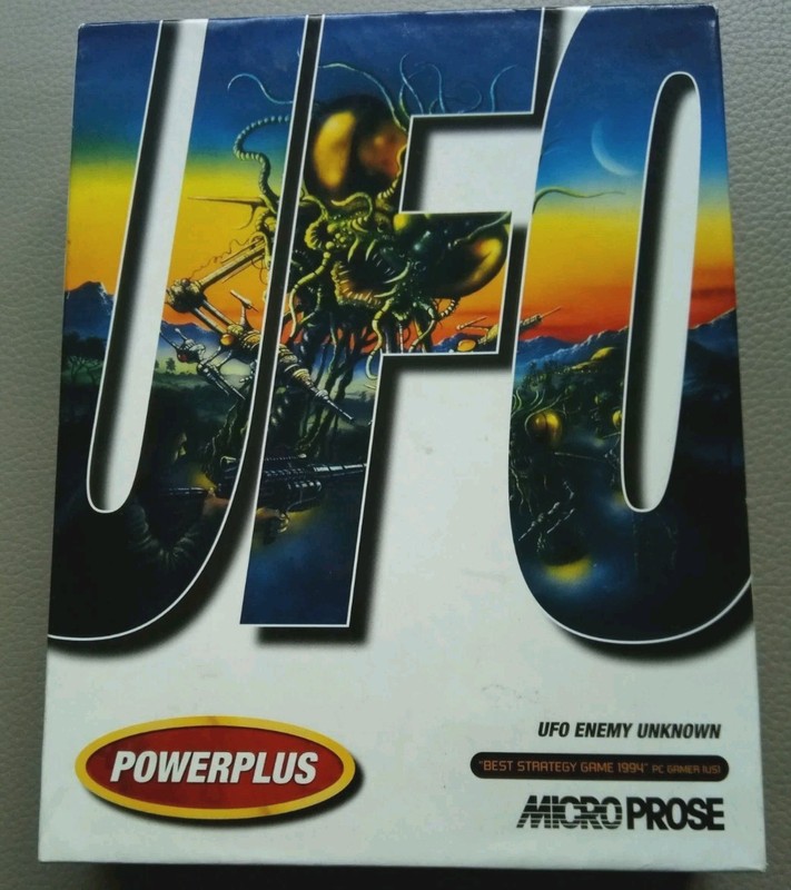 "UFO (Enemy Unknown)"  Amiga game, Boxed c/w Manual & Disks. Good. UNTESTED.