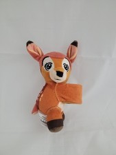Disney Cutie Cuff Series 3 Bambi Snap Hug Go Plush 5  Inches Deer Bracelet