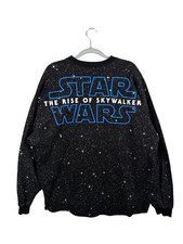 Disney Star Wars Rise of Skywalker Faded Galaxy Spirit Jersey Sz L, Made in USA