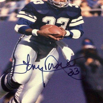 Tony Dorsett #33 Dallas Cowboys Hand Signed Autographed Photo 8