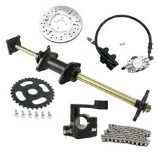 32" Rear Axle Kit Brake Sprocket for Electric 110-250cc ATV Go Kart Taotao Quad