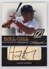 2005 Donruss Zenith Roll Call Auto Hanley Ramirez #RC-1 Auto 0o9