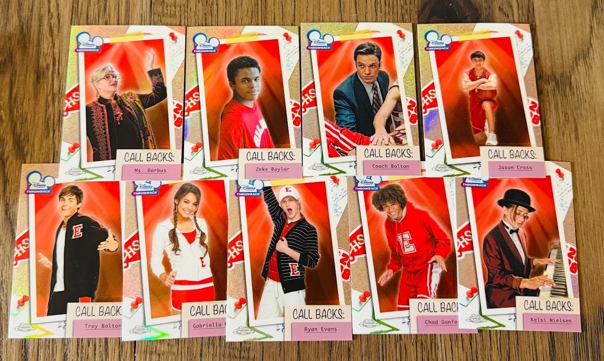 25+ Topps Music High School Musical Collectable Trading Cards for