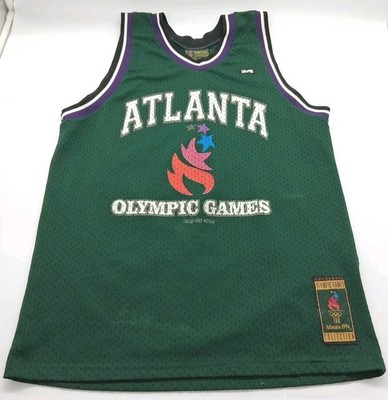 Vtg Two Hype 1996 Atlanta Olympics Games Collection Med Basketball Jersey  HTF