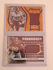 Chase Young Jersey Patch 2020 Panini Certified / Elements Rookie RC 