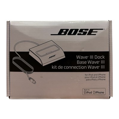 BOSE Wave III Dock Base for iPod/iPhone   Model 351020-0020