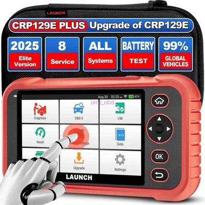 LAUNCH CRP129E PLUS OBD2 Scanner All System Car Diagnostic Tool TPMS SRS SAS