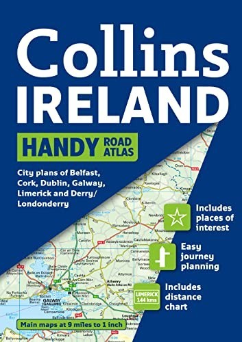 Handy Road Atlas Ireland (International Road Atlases) by Collins Uk PaperbackFREE US DELIVERY | ISBN: 0007254601 | Quality Books