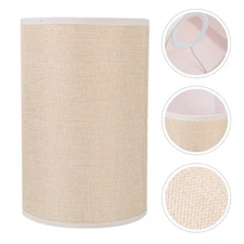  Lamp Shades Barrel Shape Lampshades Table Linen Cylindrical Pendant Narrow