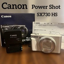 Canon PowerShot SX730 HS Silver Compact Digital Camera with Box Accessories