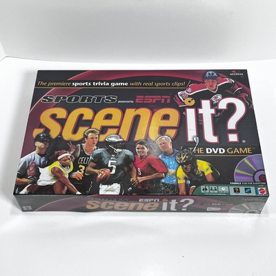 NEW Sports ESPN Scene it? The DVD Trivia Board Game Factory Sealed 2005