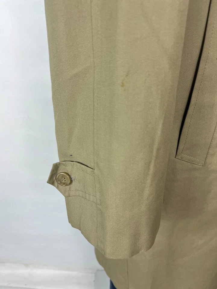 Gabardina vintage Misty Harbor forro extraíble mezcla de lana para hombre 40R bonita Foto 4 de 4