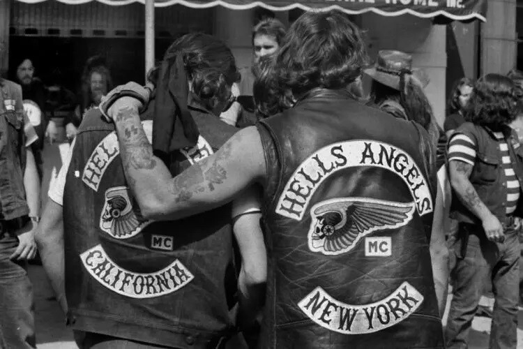 Hells Angels Motorcycle 1970'S Rally 8x10 PHOTO PRINT | eBay
