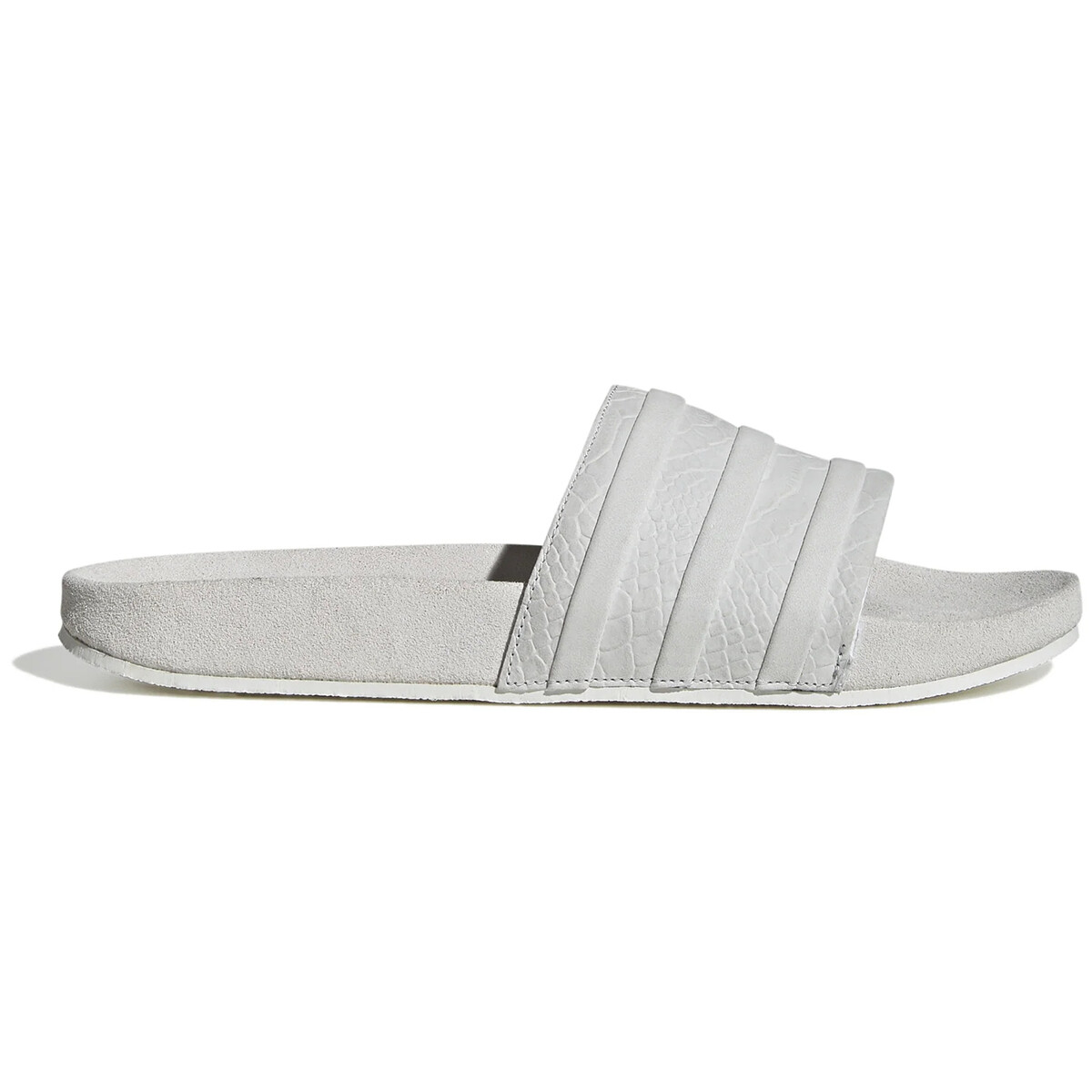 ★adidas★ Adilette 25 Crystal White adidas Adilette 25 Slides - White | Free Shipping with