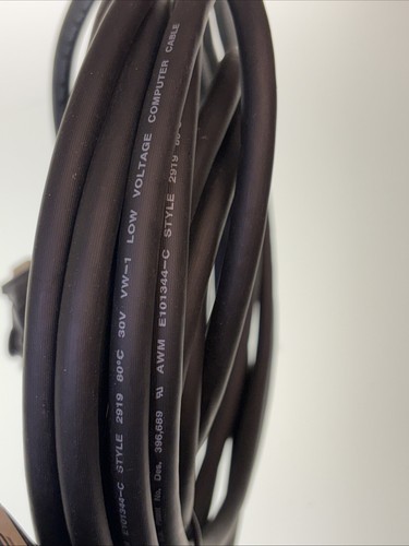 LOW VOLTAGE COMPUTER CABLE AWM E101344 STYLE 2919 80C 30V SPACE SHUTTLE VW-1 NEW - Picture 4 of 5