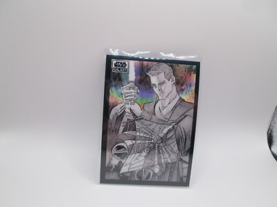 Star Wars Chrome Galaxy  Anakin  Sketch Variation Card    #BV-100 Topps 2022