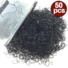 50pcs Colorful Small Disposable Hair Bands For Girls, Hair Tie, Hair Accessories