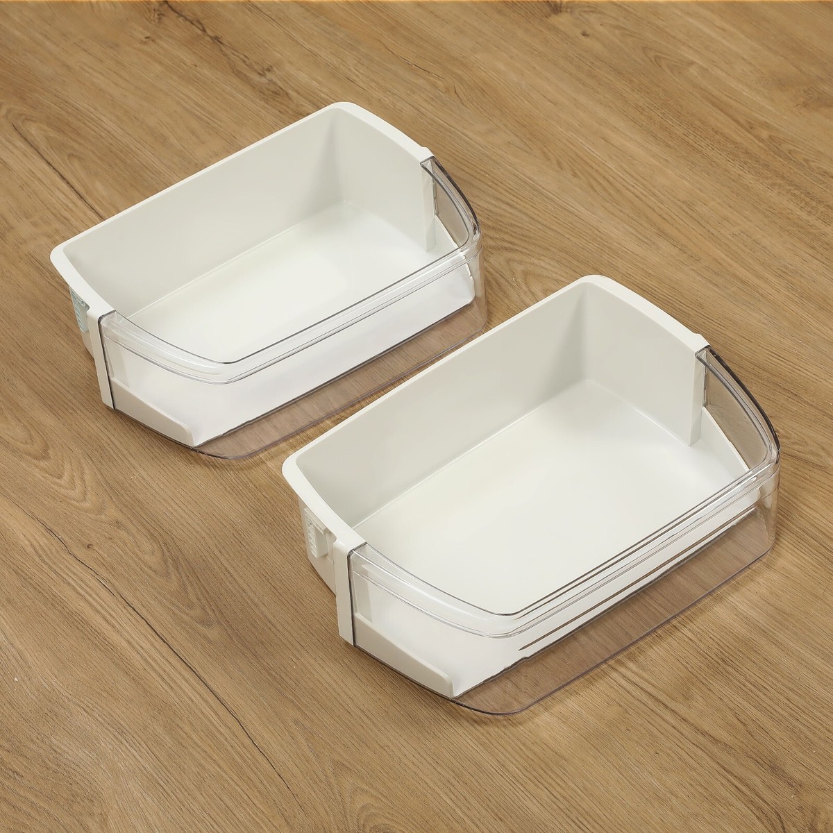 Ripiano Porta Pattumiera Per Frigorifero LG - Ricambio Compatibile Con AAP73252202, Dimensioni 14x10x4 Pollici, Colore Trasparente/bianco - Foto 7