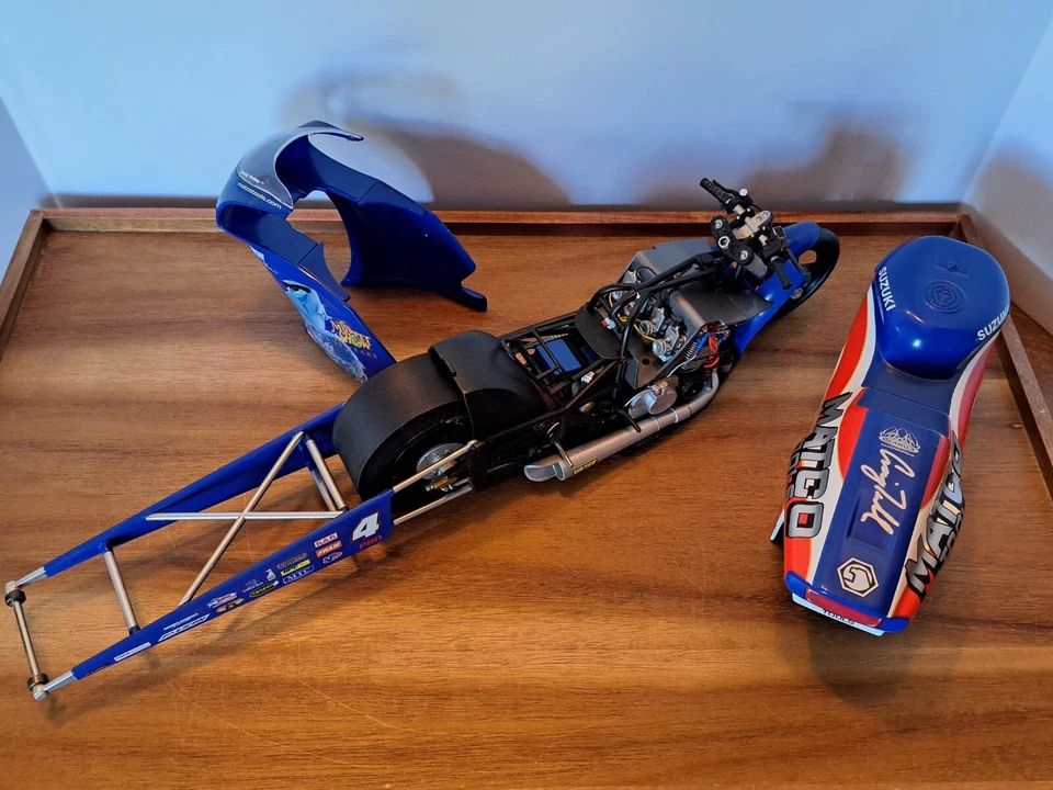 亲笔签名 Matco Tools Craig Treble Muppets 2002 1: 9 Pro 现货摩托车自行车  — 第 4/4 张图片