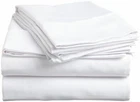 Luxury Hotel Collection White Solid 600 TC Egyptian Cotton US Queen Available-5