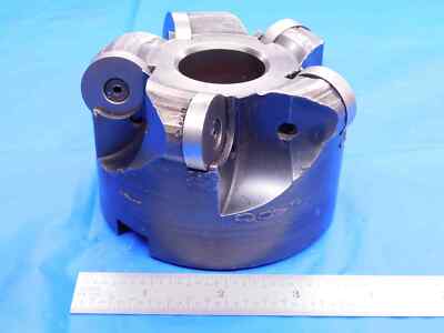 4'' O.D. FACE MILL DM-400-B0 1 1/2 PILOT HOLDS 5 INSERTS RN 84 4.0 4.00 TC-50