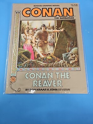 Marvel Graphic Novel: Conan the Reiver-Reaver (Marvel Comics 1987)