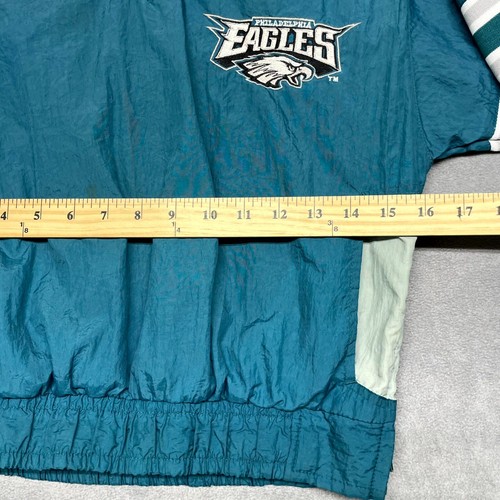 Chaqueta Pro Tuff Niños Pequeña Teal Philadelphia Eagles Fútbol Cuello en V Pullover - Imagen 5 de 10