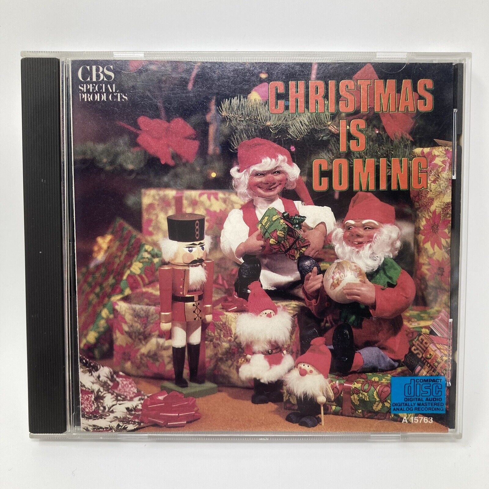 Christmas is Coming 1981 CBS Music CD- Burl Ives,Ray Conniff,Clooney,Bennett,etc