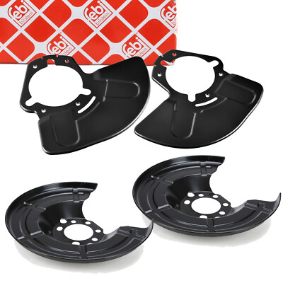 4x febi Ankerblech für OPEL ASTRA G H MERIVA A B ZAFIRA A B vorne + hinten