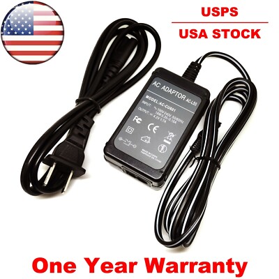 AC Power Adapter For Sony DSC-W50 DSC-W55 DSC-W70 DSC-W80 DSC-W90 DSC-W100 US