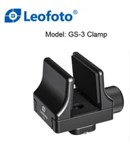 New Leofoto GS-3 Clamp Support Mount/Extend:1.1in-3.15in/Arca Plate/Non-slip pad