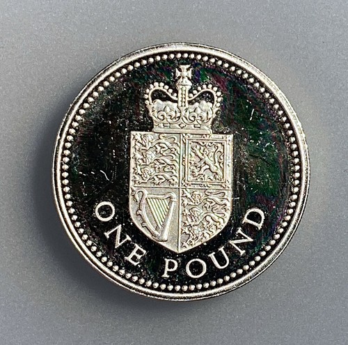 Great Britain Pound 1988 Piedfort KM# P26 Proof - 第 1/2 張圖片