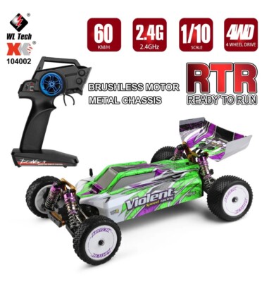 WLtoys 104002 RC Auto 60km/H 1/10 2,4 GHz Allrad Racing RTR Fernbedienung RC Autos