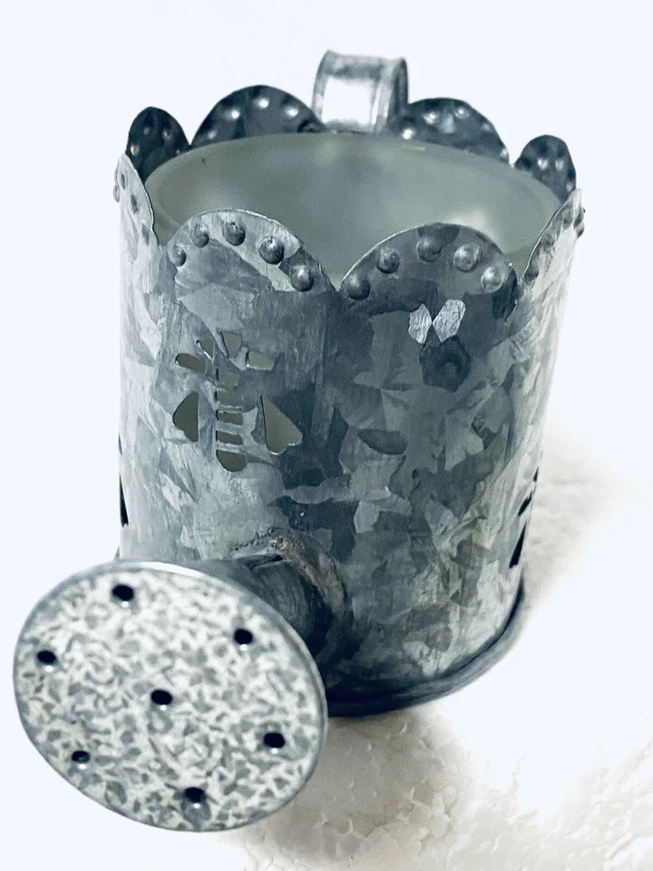 Банка для полива оцинкованная олово включает в себя стекло Votive вырез пчелы новый 3» - Изображение 2 из 4