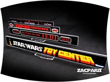 SHELF TALKER STICKER SET for Kenner Star Wars Vintage Displays SW ESB ROTJ POTF
