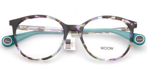 NEW WOOW Feel Free 1 Col 0176 Purple Tortoise EYEGLASSES 52-17-140mm B46mm - Picture 7 of 10