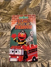 Elmo Visits the Firehouse VHS, 2002 Sesame Street Movie